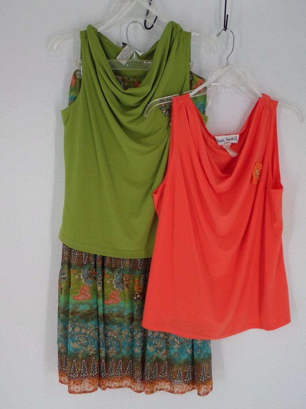 Ronni Nicole II Set 3 Pc Boho Peasant Style Size 16